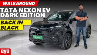 Tata Nexon EV Dark Edition | Black and Bold | Walkaround | evo India