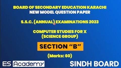 10th COMPUTER STUDY 2023 | SECTION B FOR BOARD EXAM | SHORT Q\A 2023 | IMPORTANT SHORT Q\A 2023 | ES