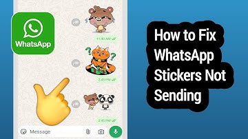 How to Fix WhatsApp Stickers Not Sending Problem (2025)