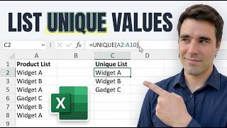 Information Excel Trick To List Unique Items [Easy Hack] Guide