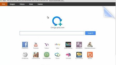 Remove isearch.omiga-plus.com Browser Hijacker