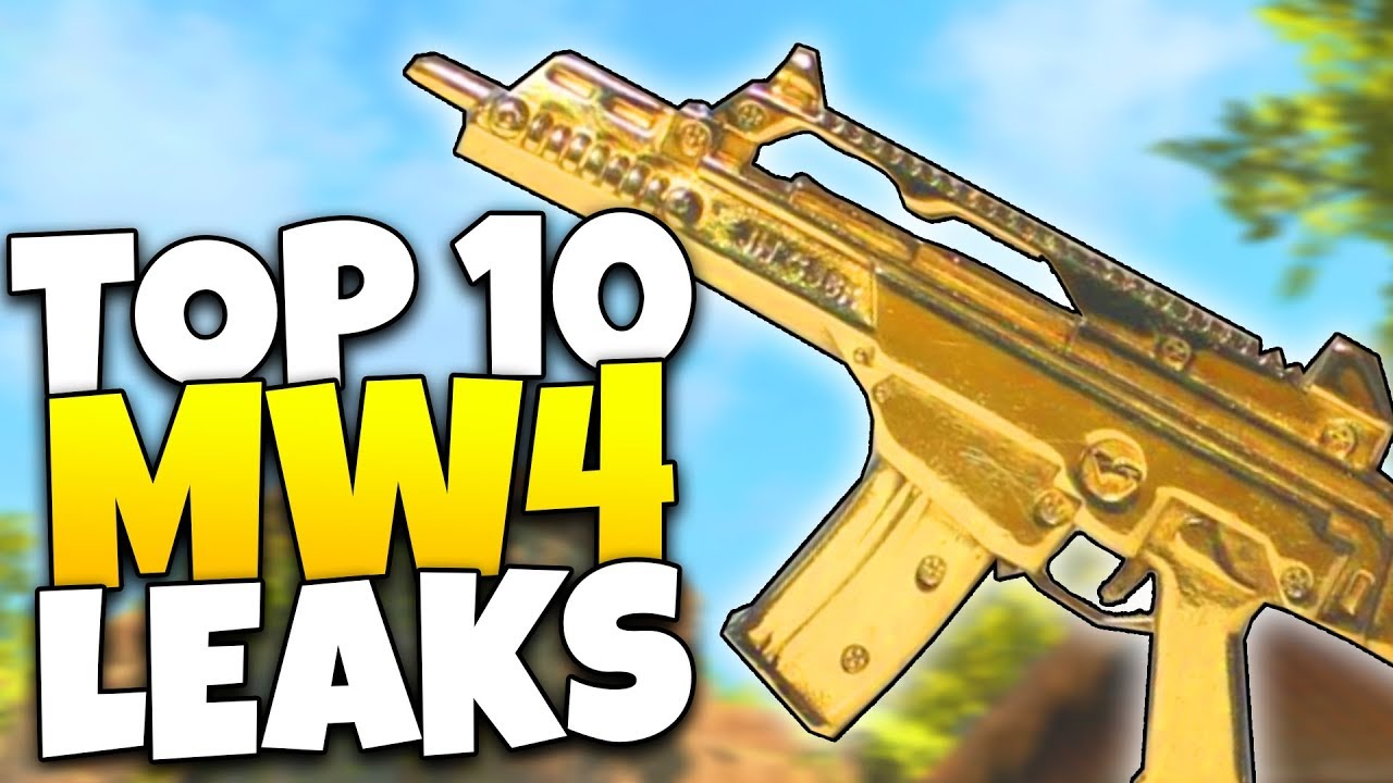 TOP 10 THINGS COMING TO MW4.. (COD 2019 LEAKS) - Modern Warfare 4