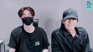 [ENG SUB] ENHYPEN VLIVE : HEESEUNG and SUNGHOON - Push And Pull Broadcast