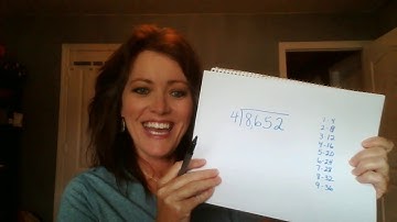 Long division, 4 digit by 1 digit