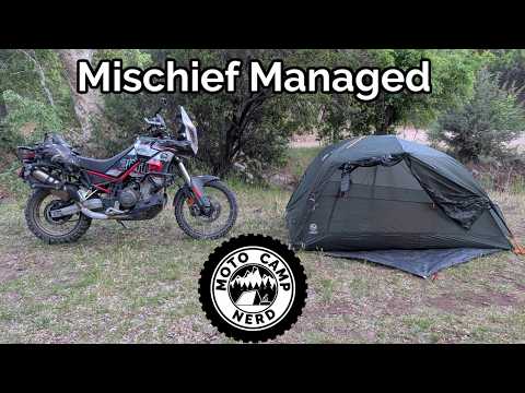 Fly and Ride (and Camp) Motorcycle Camping Gear Debrief (Post-AZBDR)