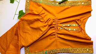 Kaftan dress cutting And Stitching tutorial baby dress design baby frock