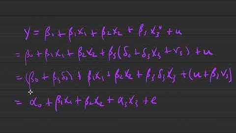 Linear Econometrics: Proxy Variables