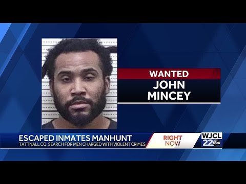 Search underway for two escaped inmates from Tattnall County