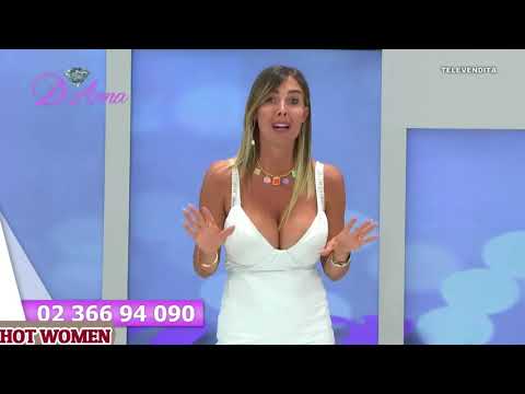 Emanuela Botto - 19 luglio 2020 - SFILATE 1° PART. HUGE BOOBS in white