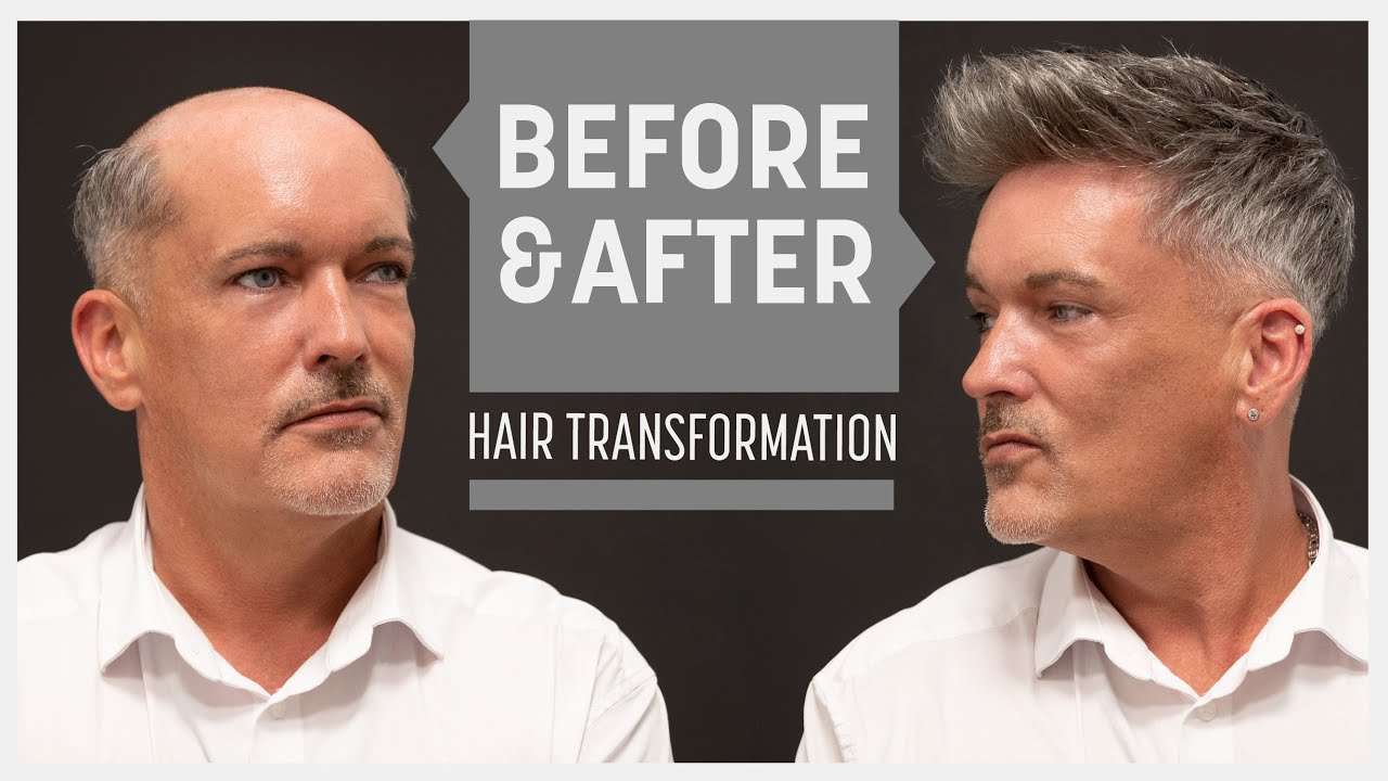 From No Hair To Grey Hair In Minutes - Transformation By Heydecke