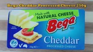 Food & Beverage: S01E06 | Bega Cheddar Processed Cheese | 250g | © 2021 PRODUCTS.ML | From Australia Food & Beverage: S01E06 | Bega Cheddar Processed Cheese | 250g | © 2021 PRODUCTS.ML | From Australia