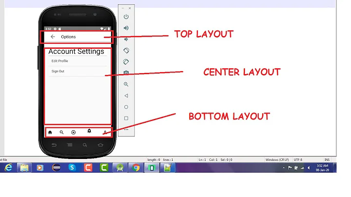 3. How to use Include + Merge Layouts in android