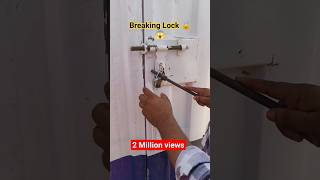 Unbelievable Lock Breaking Hack ππ± | Viral #shorts #lock #tricks