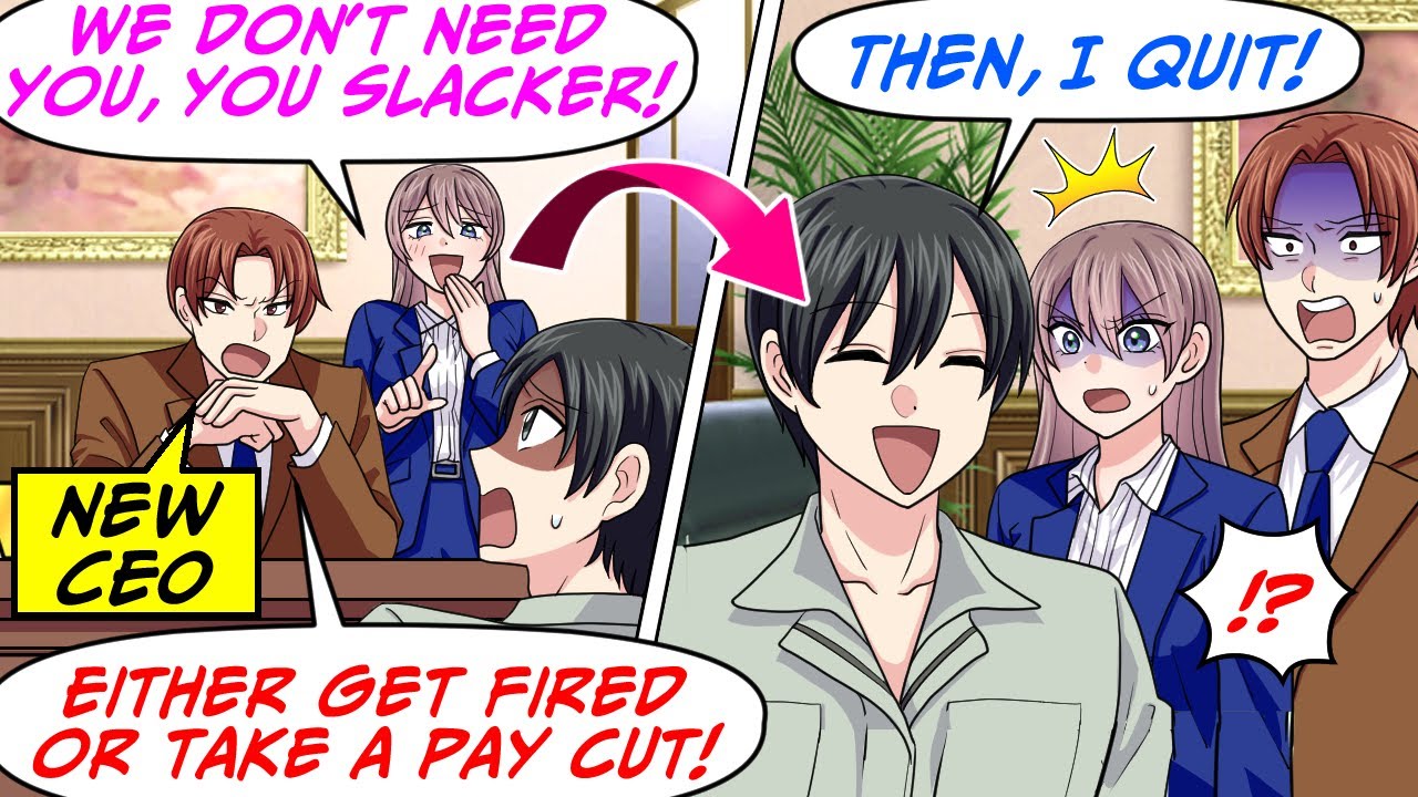 Новый генеральный директор пригрозил мне, что либо соглашусь на меньшую зарплату, либо меня уволя...