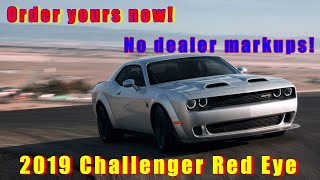 2019 dodge challenger hellcat redeye