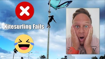 Top 18 Kitesurf Fails Compilation #fails #funny