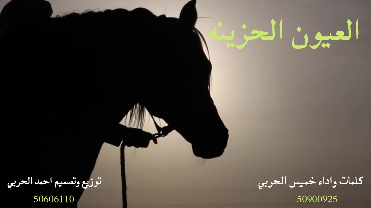 كلمات واداء خميس الحربي العيون الحزينه