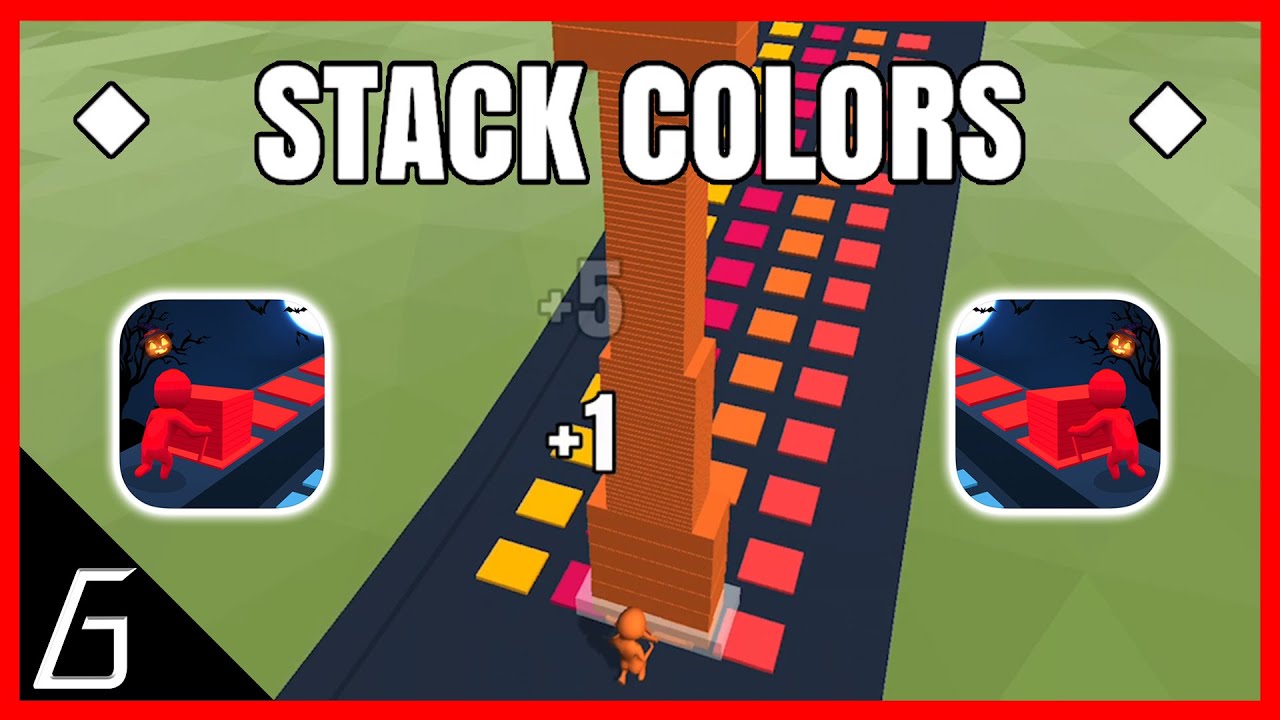 Stack Colors Gameplay | All Level (381 - 385) + Bonus - YouTube