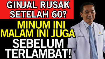 GINJAL RUSAK di USIA 60+? 7 Minuman Ajaib Turunkan KREATININ! Kesehatan Lansia TERBUKTI