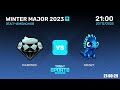 DIAMONDS vs FRENZY | WINTER MAJOR 2023 | ЭТАП ЧЕМПИОНОВ | 20.12.2023