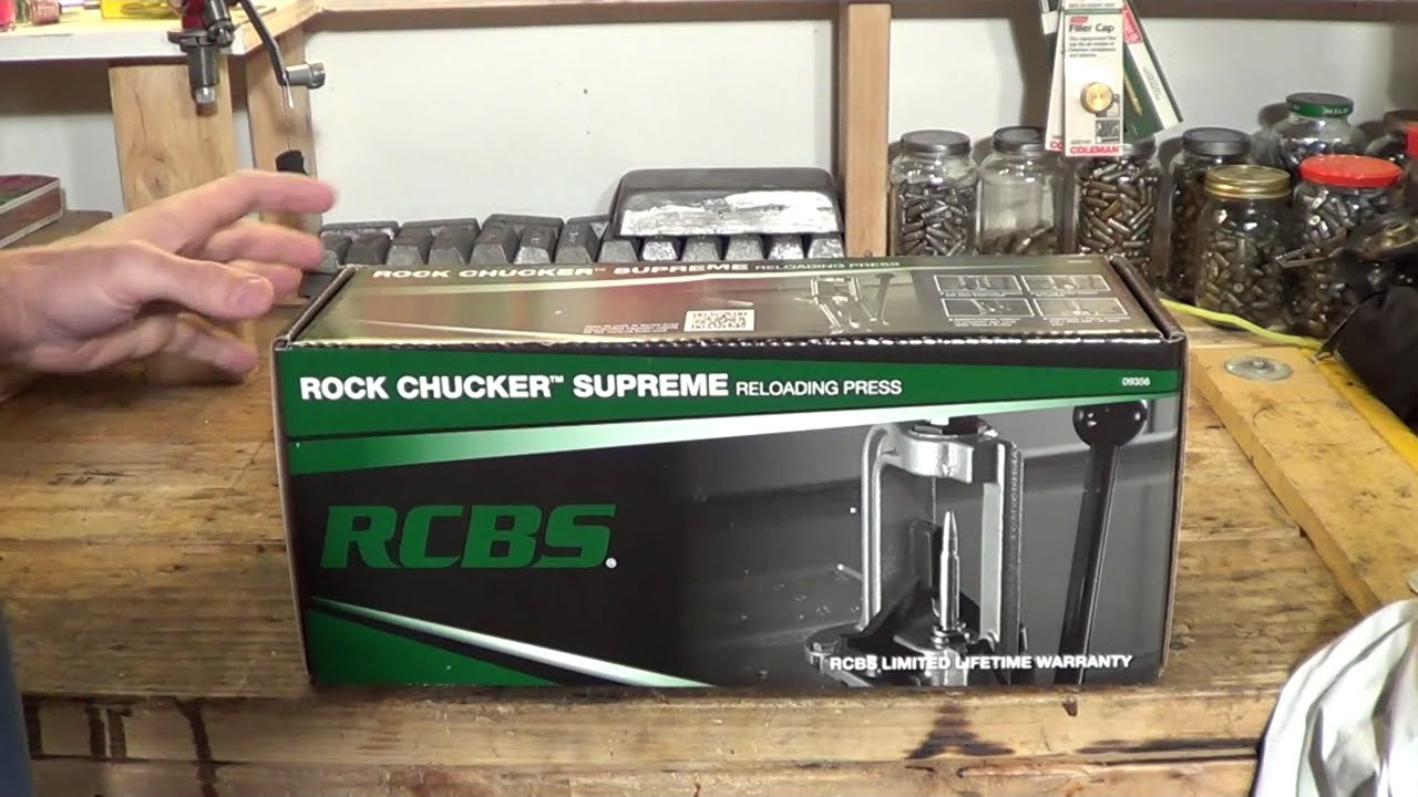 RCBS Rock Chucker Supreme Master Reloading Kit Review - YouTube