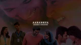 Aradhya Slowed Reverb Remix | Kushi | Vijay Deverakonda, Samantha | Hesham Abdul Wahab | Sid Sriram