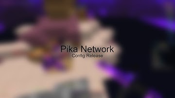 Releasing my Pika Network Config! Ft. TpAura | Rise 5.100