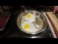 How to fry egg in stainless steel pan