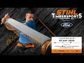 Stihl timbersports world trophy 2024 in milan italy german commentary