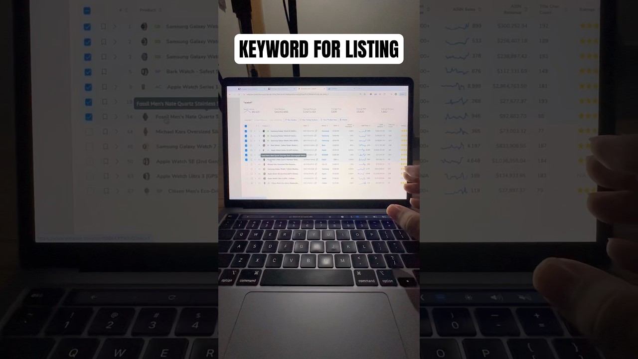 Лучшие ключевые слова для листинга на Amazon