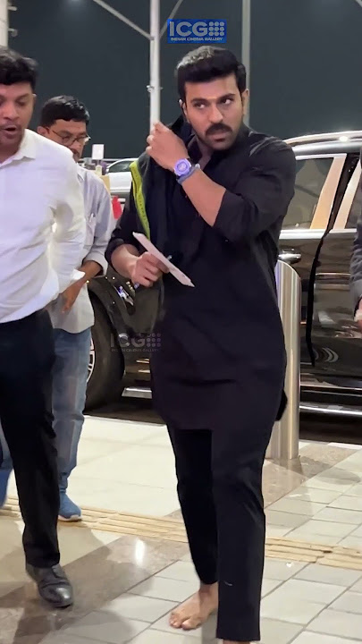 Ramcharan,received immense love from his large USA fan base He was spotted takingoff for the Oscars