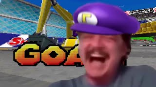 pedro pascal loses at mario kart