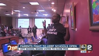 Parents set to fight proposed Baltimore school closings