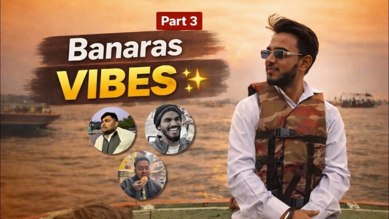 Mumbai to banaras part 3 @luckyvlogs006 
