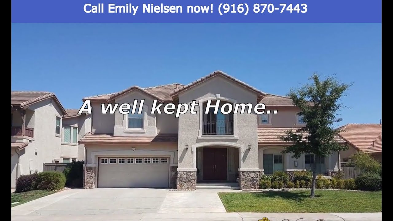 6BR 5BA house for sale 11833 Delavan Cir Rancho Cordova CA 95742 YouTube