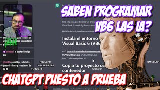 Puede la Inteligencia Artificial ayudarte a programar en Visual Basic 6 🧙‍♂️ ChatGPT & You.com
