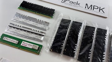 ddr heat sinks spreaders (memorypack MPK-AD17B)