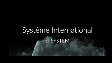 4. The Base Unit - SI System - AS Level Physics