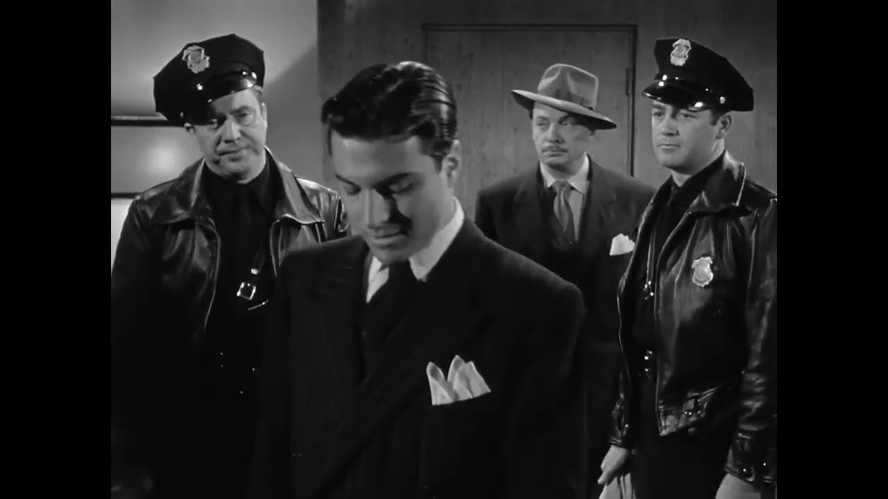 Between Midnight and Dawn (1950) Mark Stevens, Edmond O'Brien, Gale Storm / American Crime Film Noir