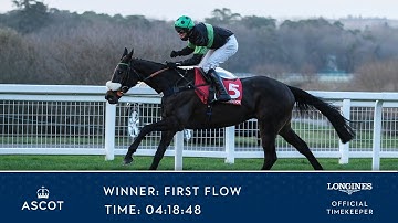 First Flow Wins The Matchbook Betting Exchange Clarence House Steeple Chase (Grade 1)