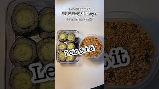 월200 직장인 점심 도시락ㅣ최화정 오이김밥, 두부쌈장 #직장인도시락 #점심도시락 #도시락