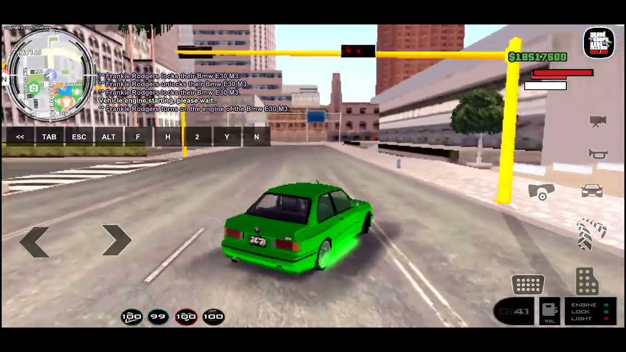 BEST GTA SA-MP MULTIPLAYER CAR SPINNING