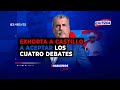 🔴🔵Nicolás Lúcar exhortó a Pedro Castillo a aceptar los cuatro debates del JNE