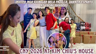 Cny 2026 Ni Kim Chiu With Bestfriends Bela Padilla, Darren Espanto At Vhong Nag-Enjoy Sa Party
