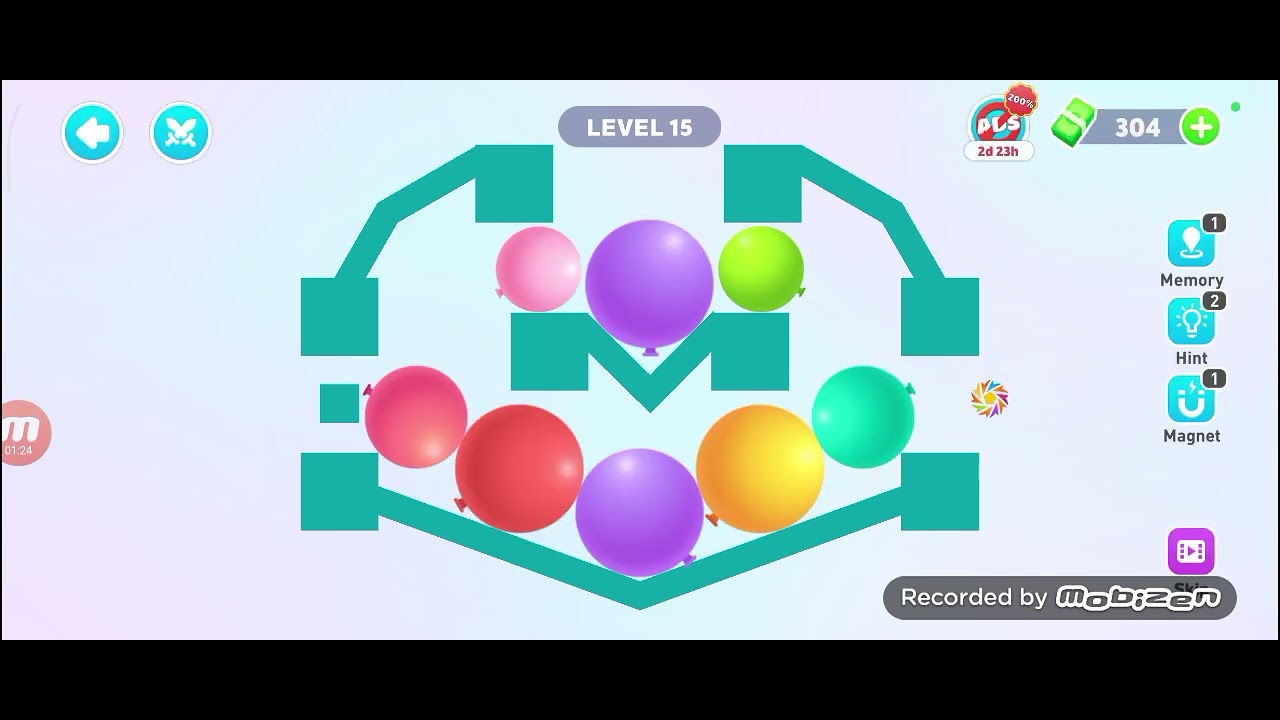 Playing 7 levels of thorn and baloons and some bts 🙃