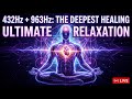 432Hz Deep Sleep Frequencies | Calm the Nervous System & Heal the Mind