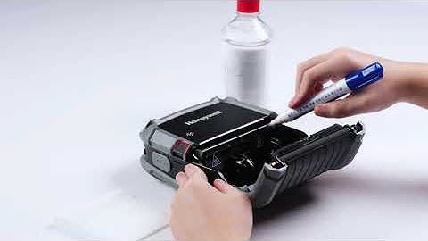 Honeywell RP4F RP2F Printer Cleaning