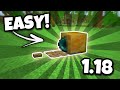 EASY ENDER PEARL STASIS CHAMBER IN MINECRAFT BEDROCK 1.18!!! (PS4/5, Xbox, Windows 10, MCPE, Switch)