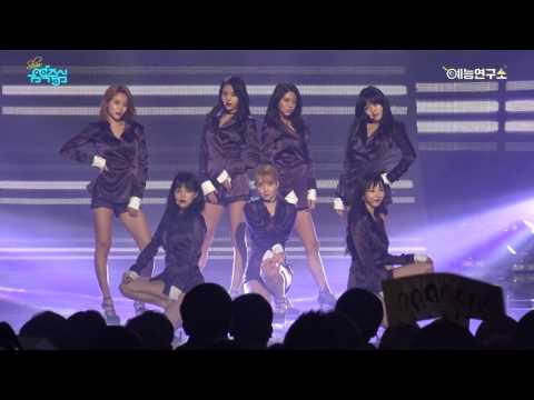 [예능연구소] 에이오에이 빙빙 @쇼!음악중심_20170107 Bing Bing AOA in 4K