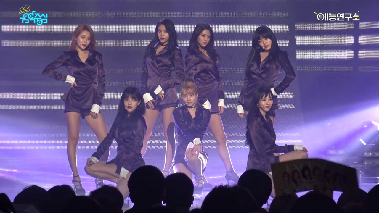 [예능연구소] 에이오에이 빙빙 @쇼!음악중심_20170107 Bing Bing AOA in 4K